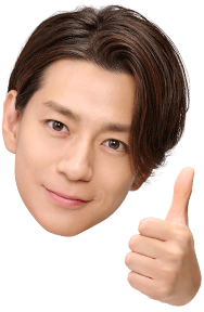 サムズアップする三浦翔平さんの画像